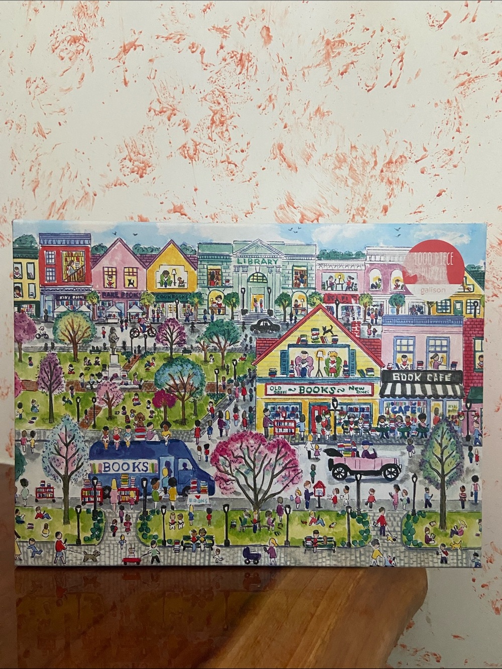 Galison Book Town - 1000 Piece Puzzle